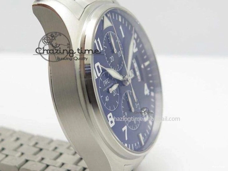 MIROTIME 0817 Modern Pilot Chrono 377706 “Le Petit Prince” ZF 1:1 Best Edition Blue Dial On SS Bracelet A 7346